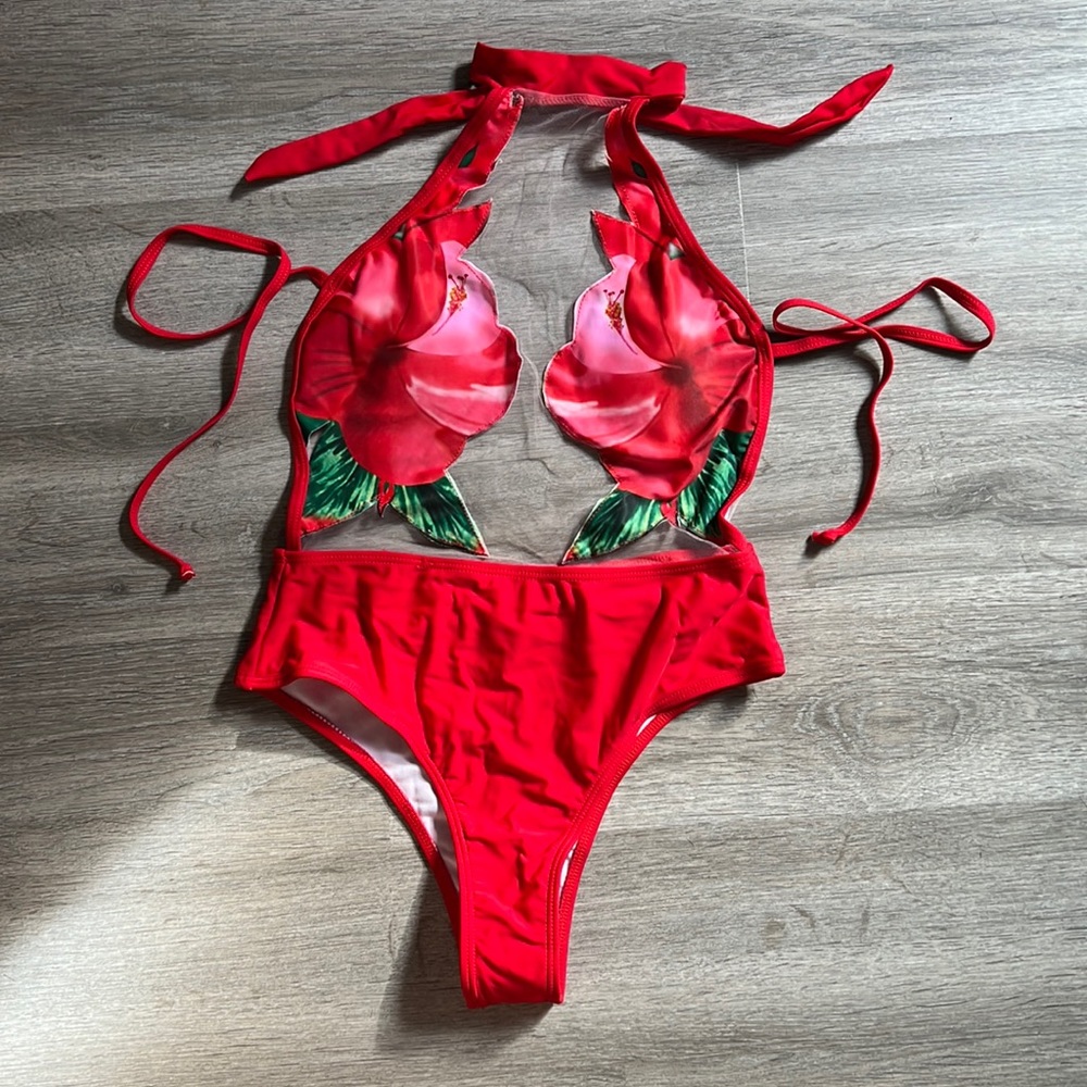 Red Bathing Suit